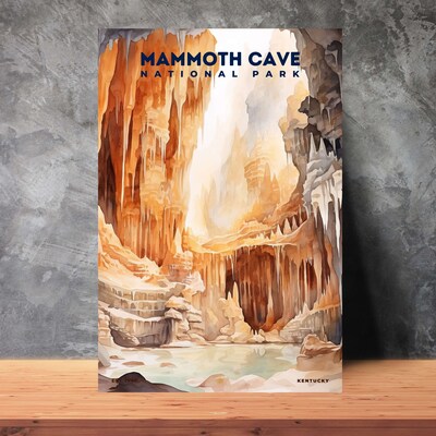 Mammoth Cave National Park Poster, Travel Art, Office Poster, Home Decor | S8 - image2